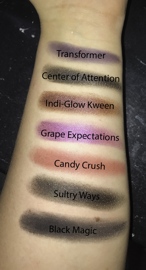Morphe 35M Boss Mood Artistry Palette swatches image