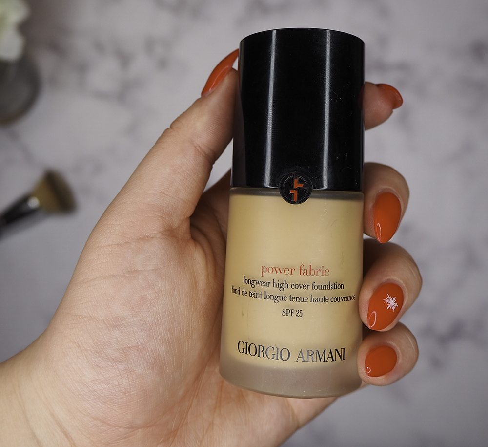 giorgio armani power fabric foundation best foundation for oily skin