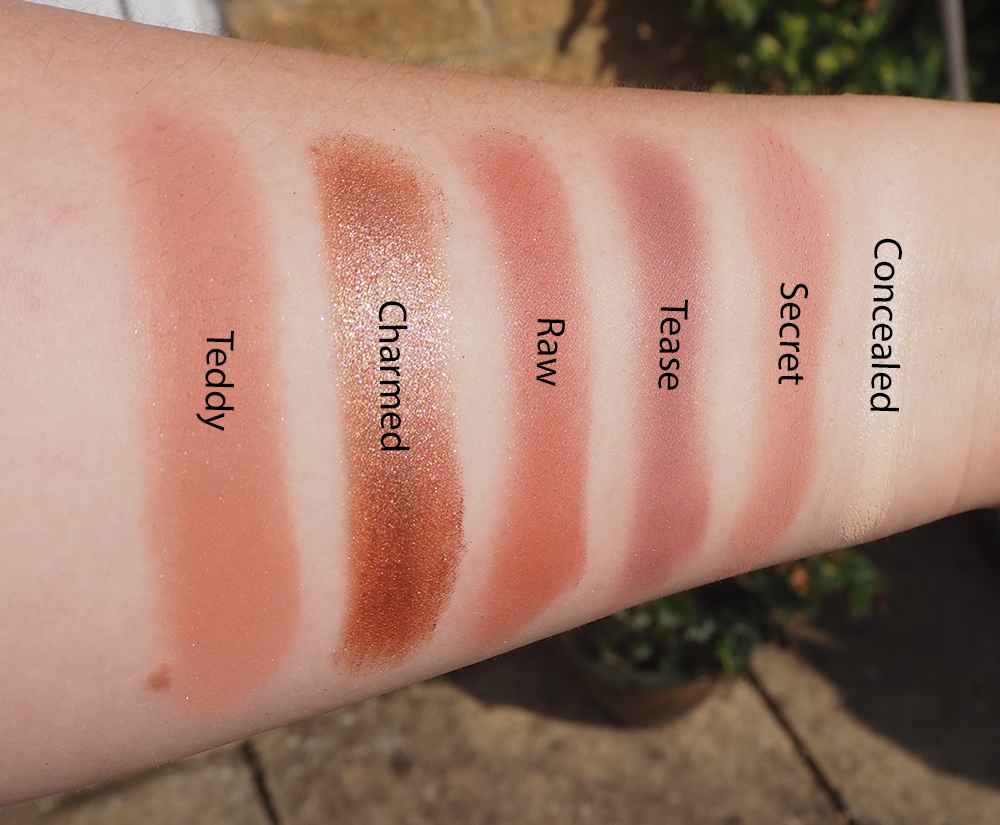 Huda Beauty The New Nude Palette swatches image