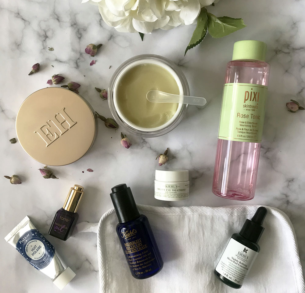 Night-time skincare routine image