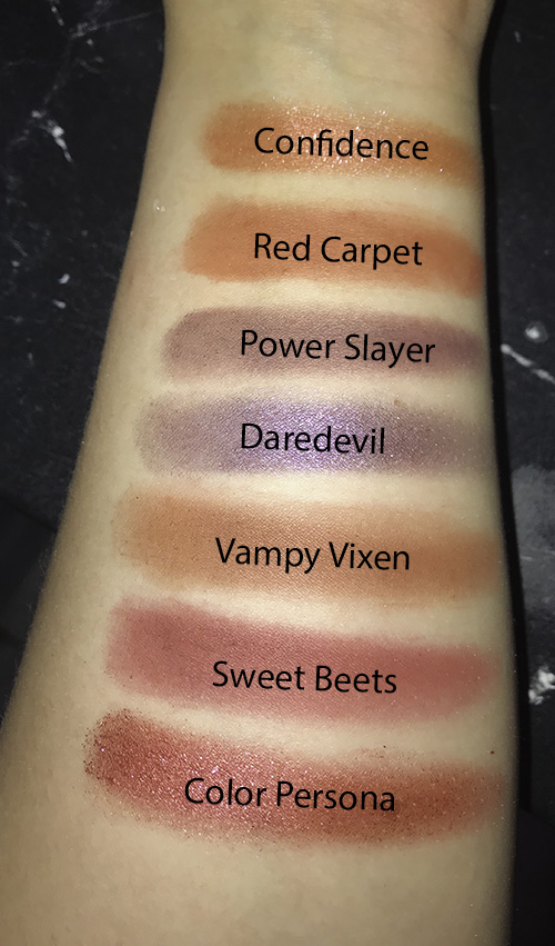 Morphe 35M Boss Mood Artistry Palette swatches image