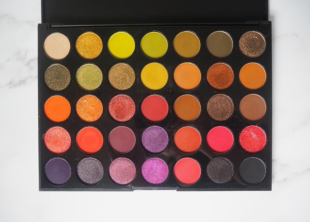 morphe 35m boss mood artistry palette reviews