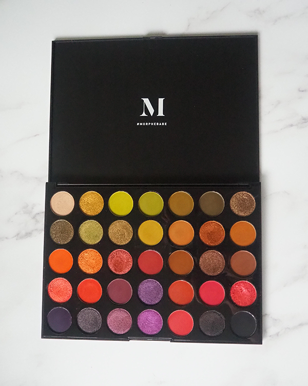 Morphe 35M Boss Mood Palette review A Woman's Confidence