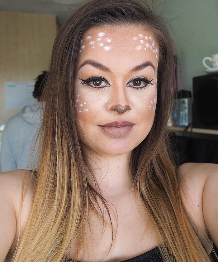 Halloween makeup tutorial: Try this easy deer costume