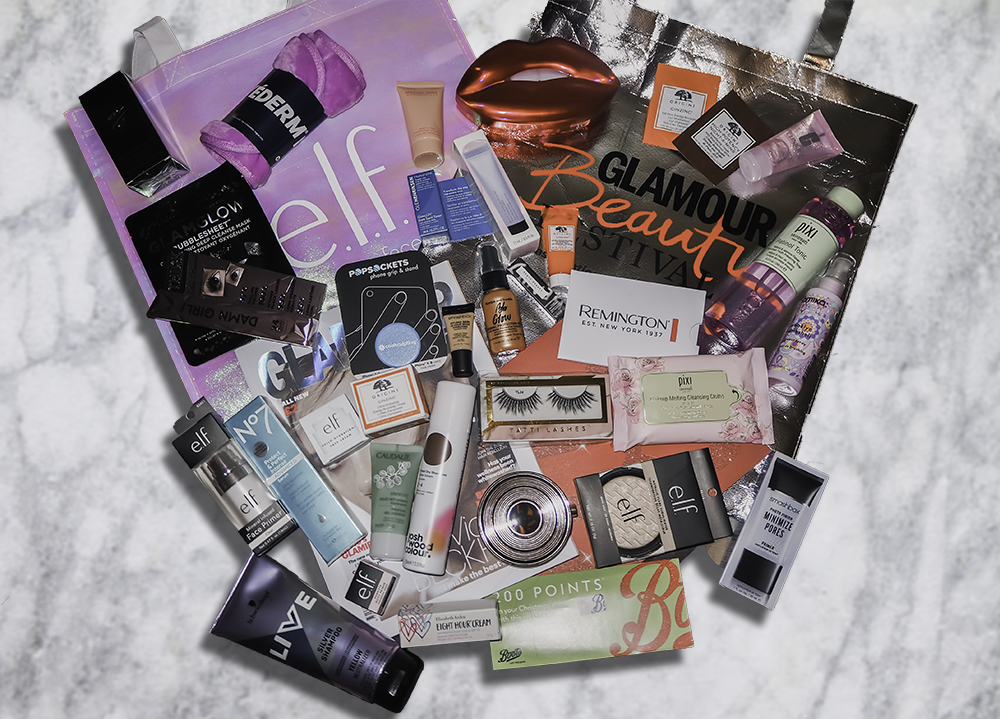Glamour Beauty Festival 2019 goodie bag image