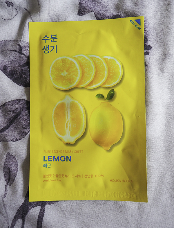 Holika Holika Pure Essence Mask Sheet Lemon image