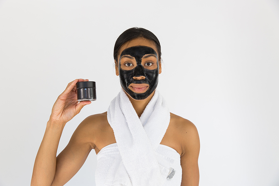 charcoal face mask image