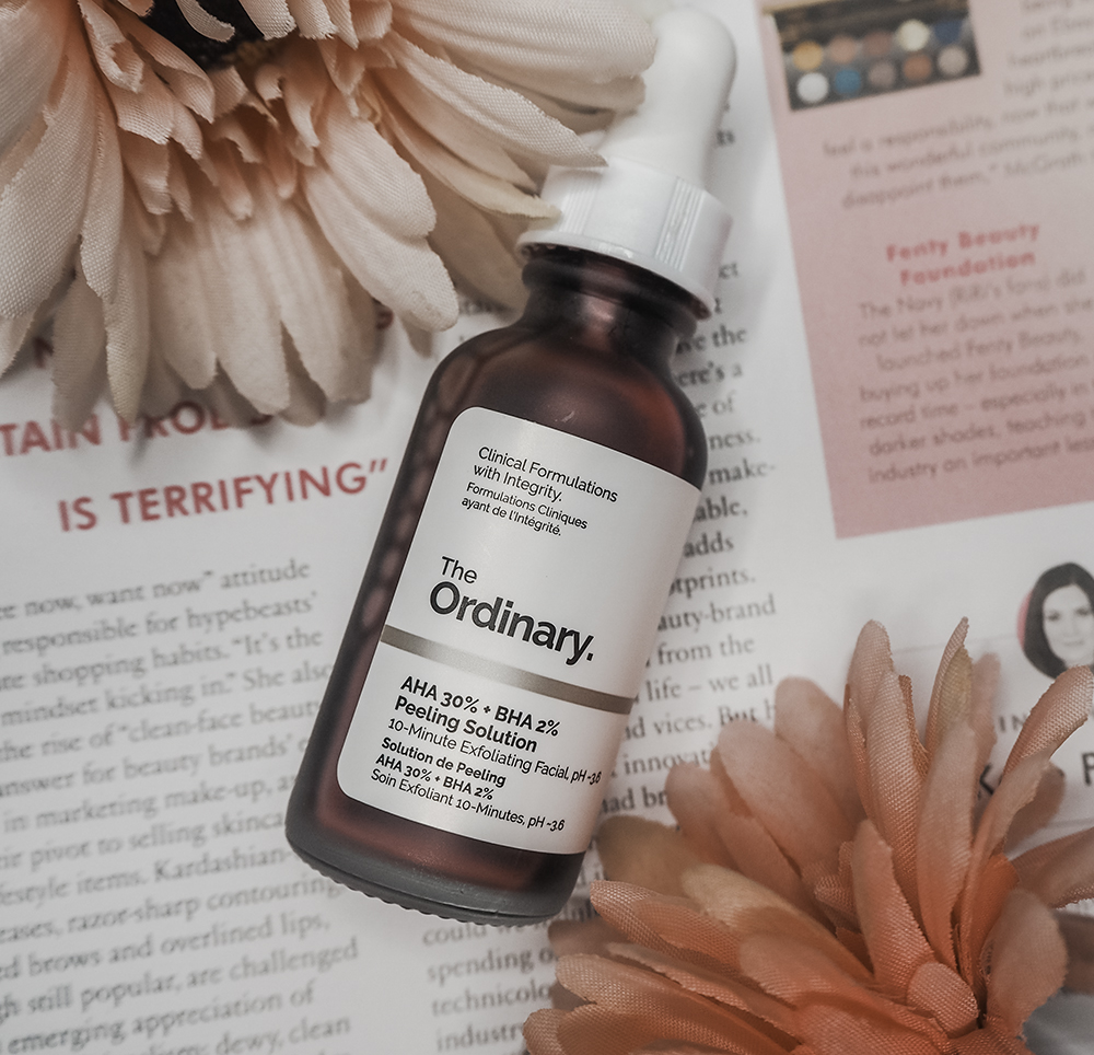 The Ordinary Peeling Solution review - A Woman's Confidence