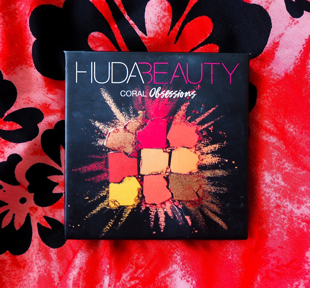 Huda Beauty Coral Obsessions Palette image