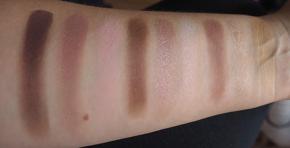 Dior Backstage Eye Palette Cool Neutrals swatches