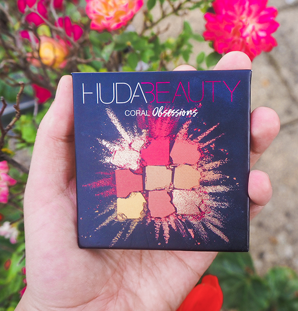 Huda Beauty Coral Obsessions Palette image