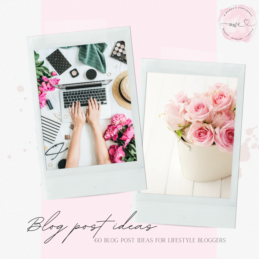 60 brilliant blog post ideas for lifestyle bloggers image