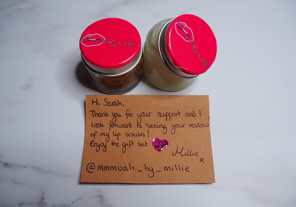 Mmmuah by Millie lip scrubs image