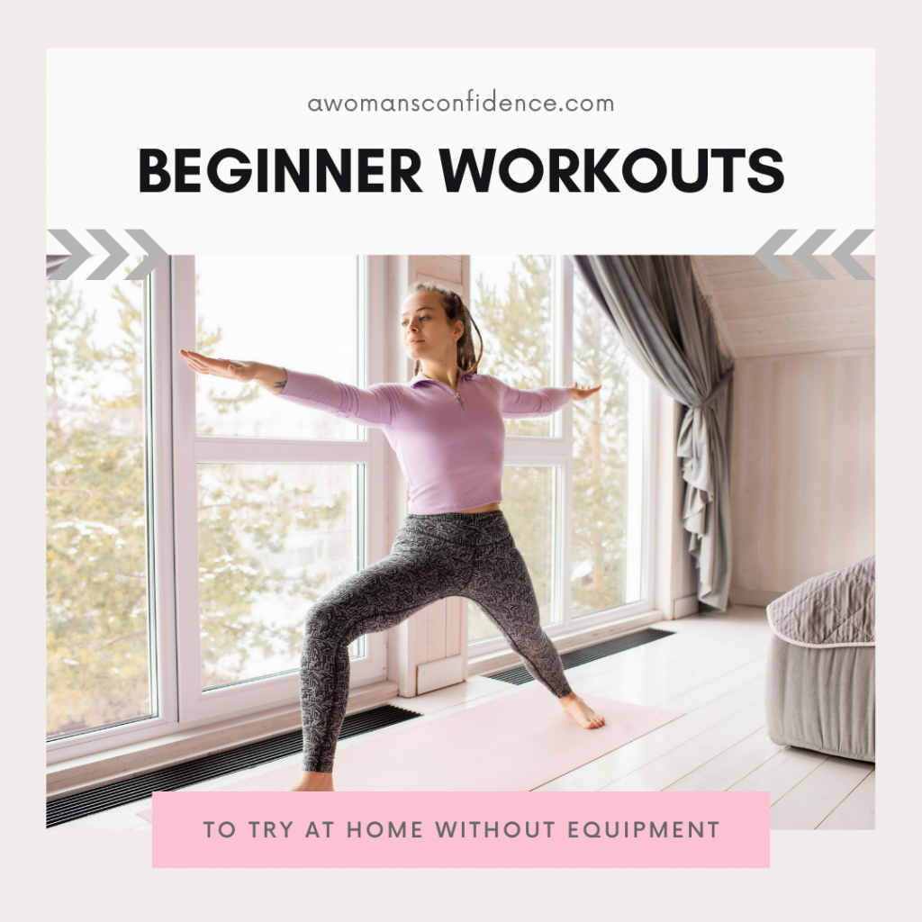 beginner workouts at home without equipment image