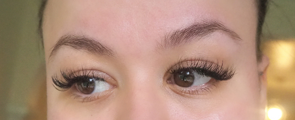 My on sale eyelash extensions