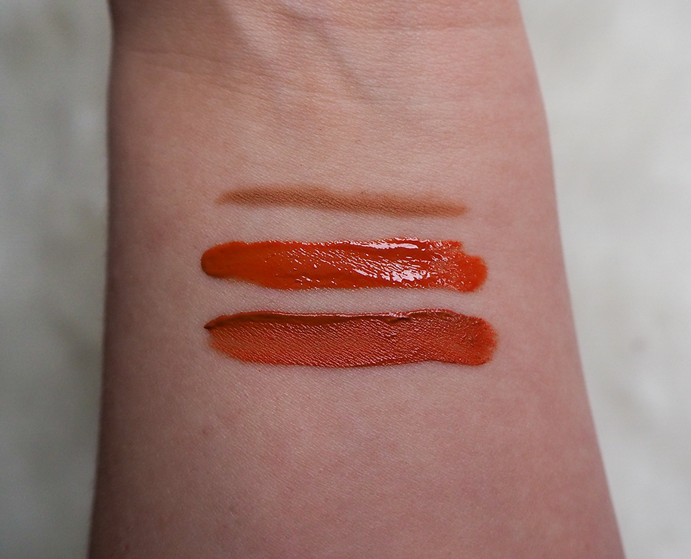 EM Cosmetics Teddy Lip Trio swatches image