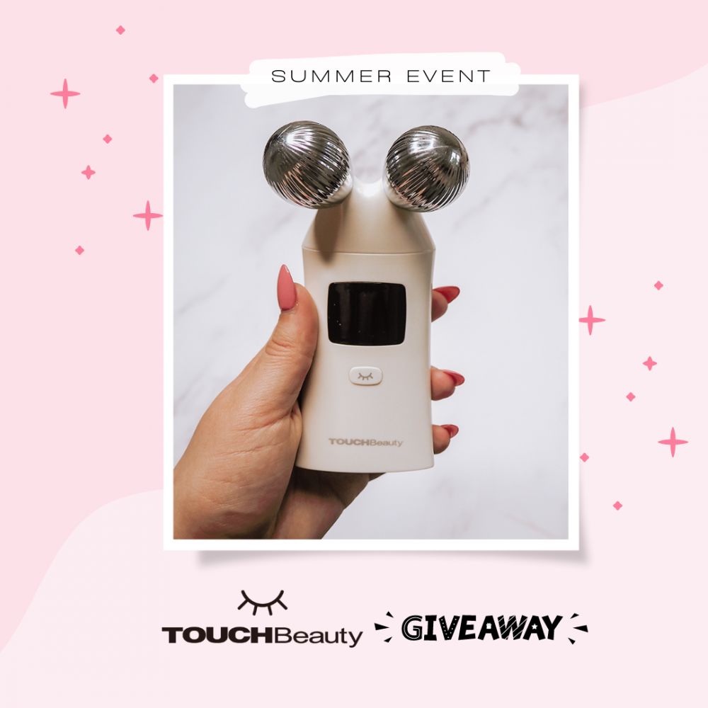 TOUCHBeauty giveaway graphic