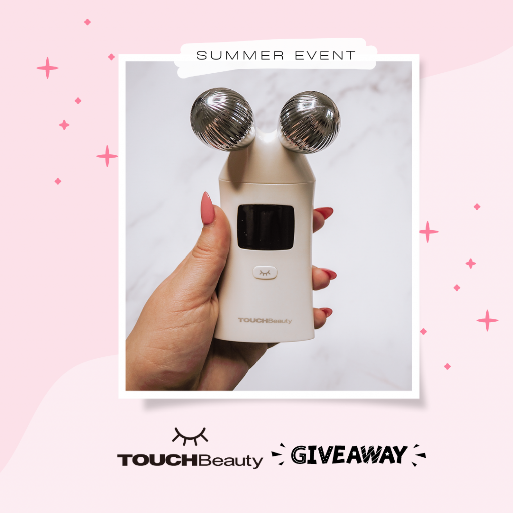 TOUCHBeauty giveaway graphic