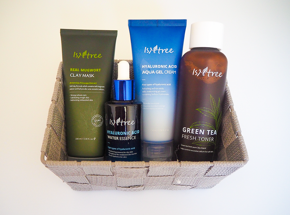 ISNTREE skincare products image
