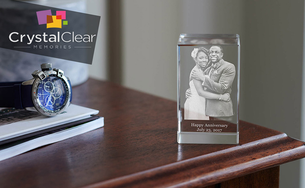 Crystal Clear Memories 3D photo crystal image