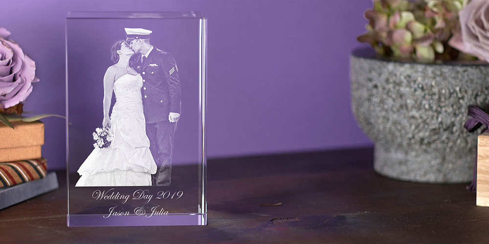Crystal Clear Memories romantic photo gift image