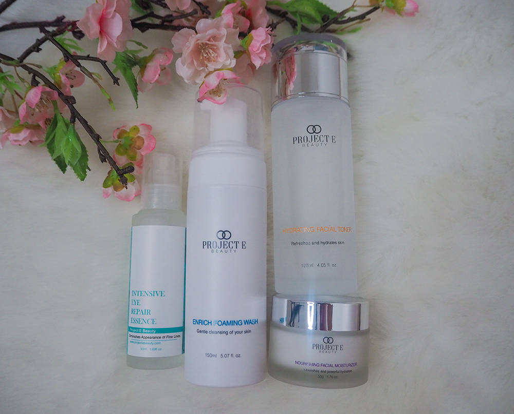 Project E Beauty skincare products image