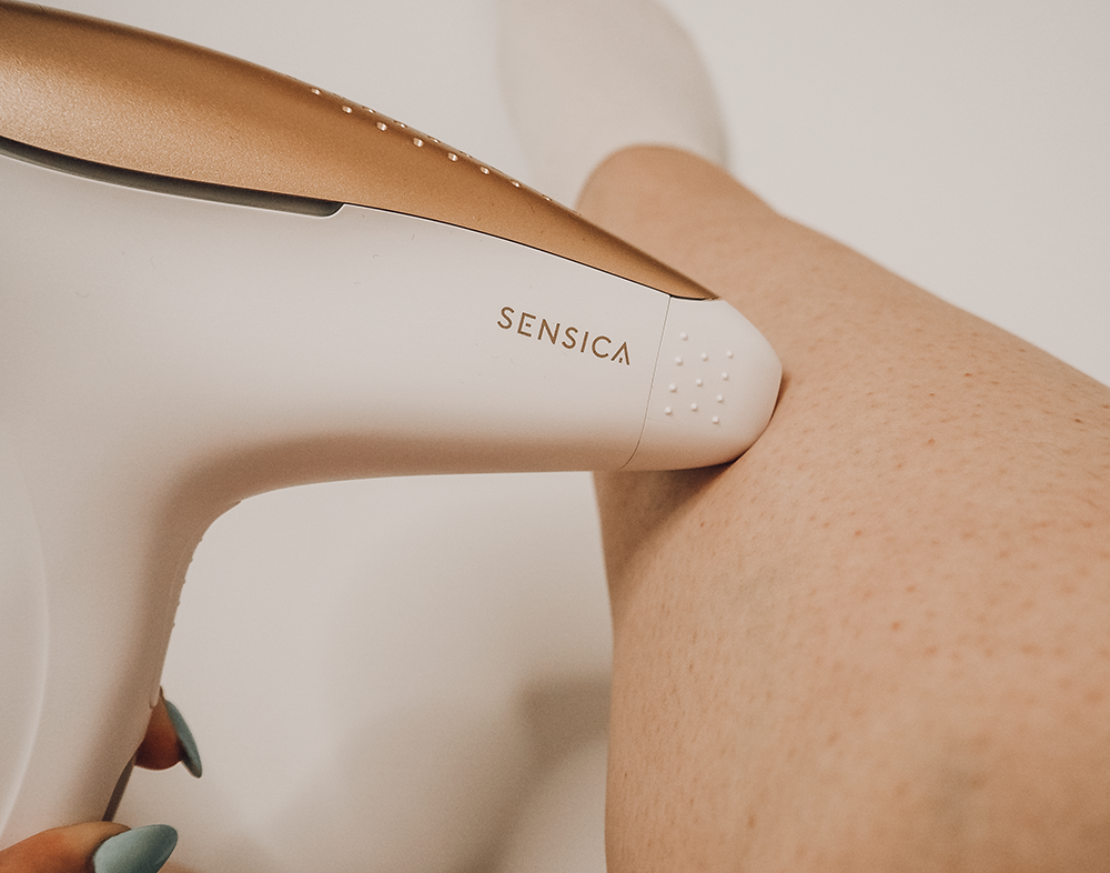 Sensica IPL hair removal device image