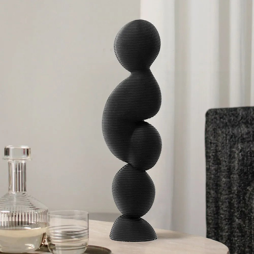 Homary black decorative sculpture image