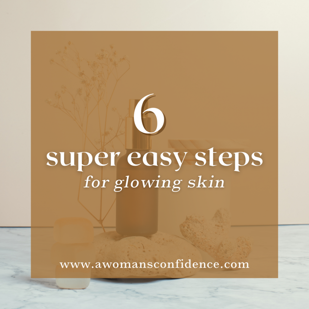 How to get glowing skin graphic