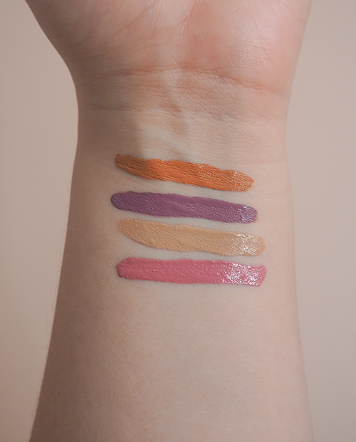 Illamasqua Eye Paint Longwear Liquid Shadow swatches