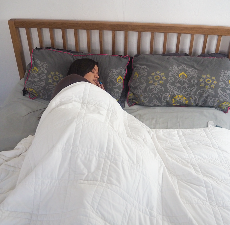 Have the best sleep with the Baloo Living Weighted Blanket + 20 off