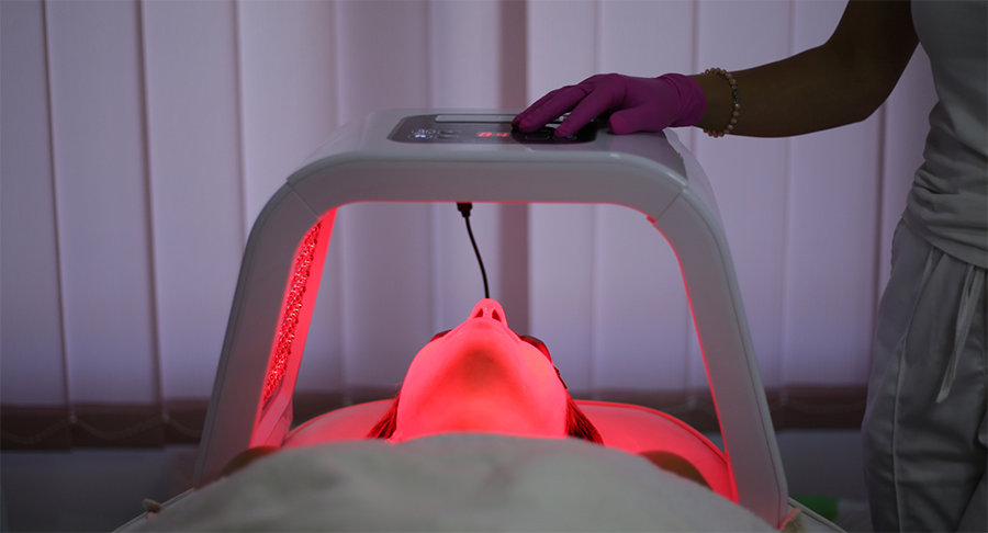 Red light therapy image