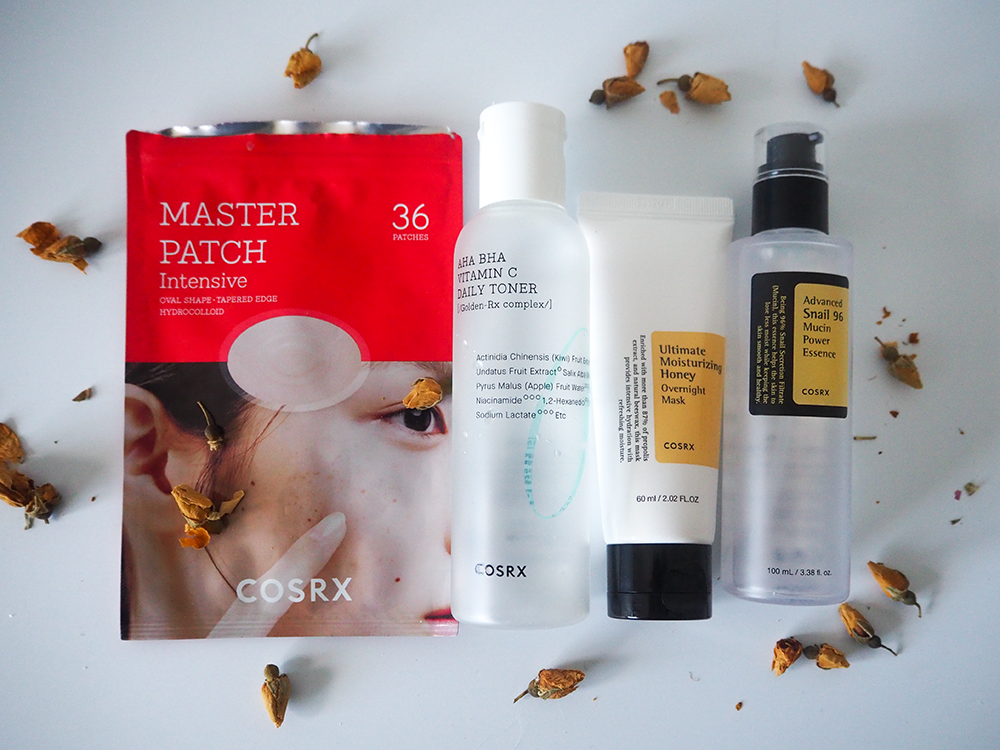 COSRX skincare products image