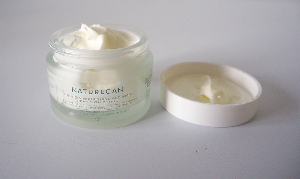 Naturecan Intensely Nourishing CBD Night Cream with Retinol image