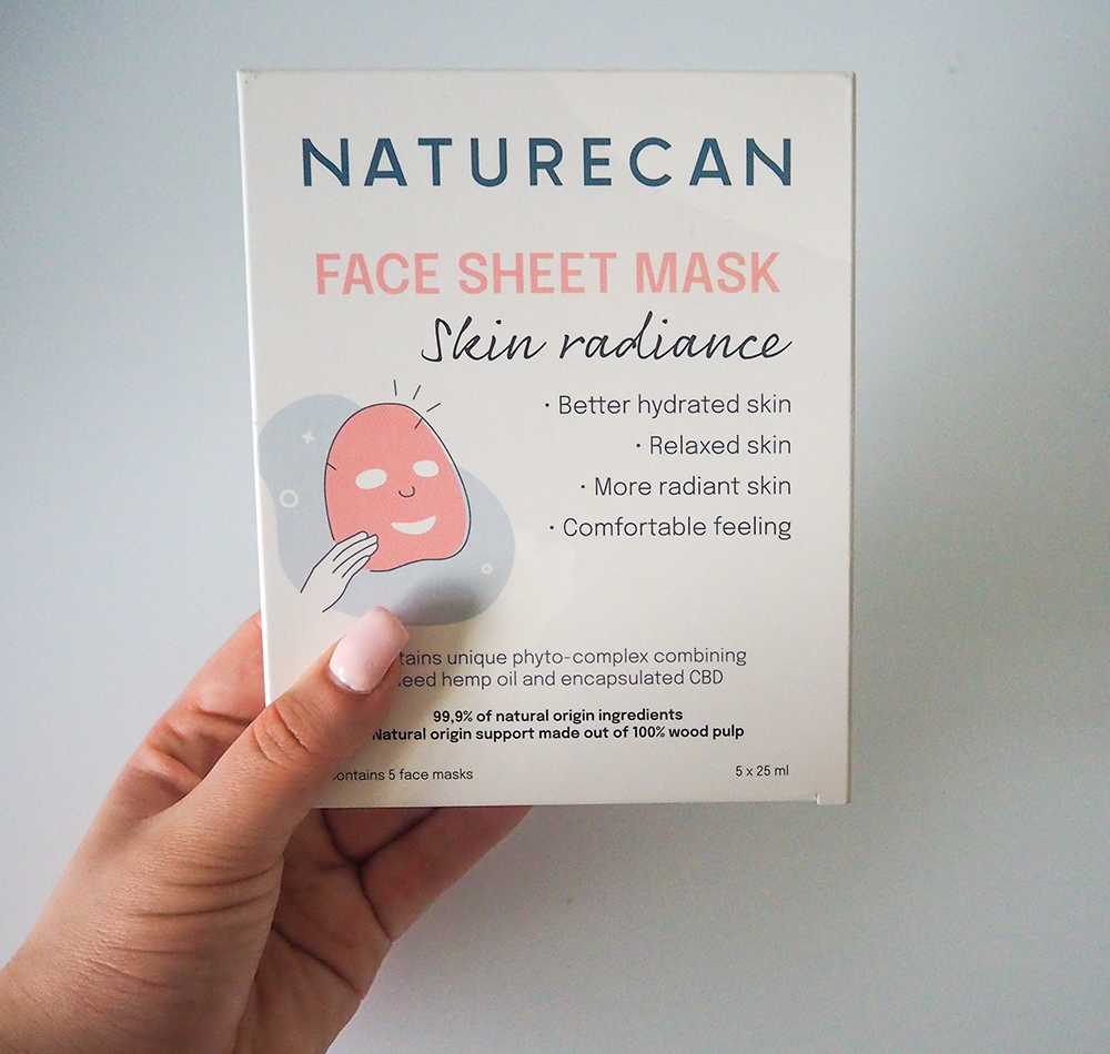 Naturecan CBD Face Sheet Mask image
