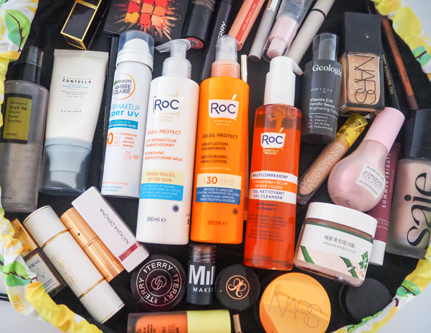 What must-have beauty products I'm taking on holiday - A Woman's Confidence