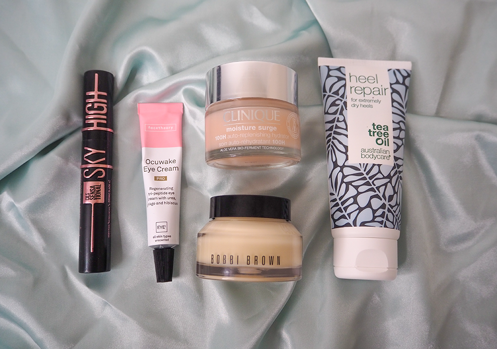 August makeup and skincare products image