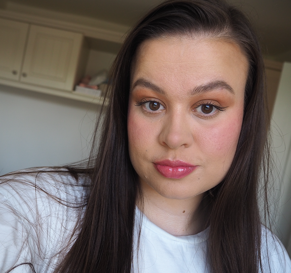 MERIT Beauty makeup look