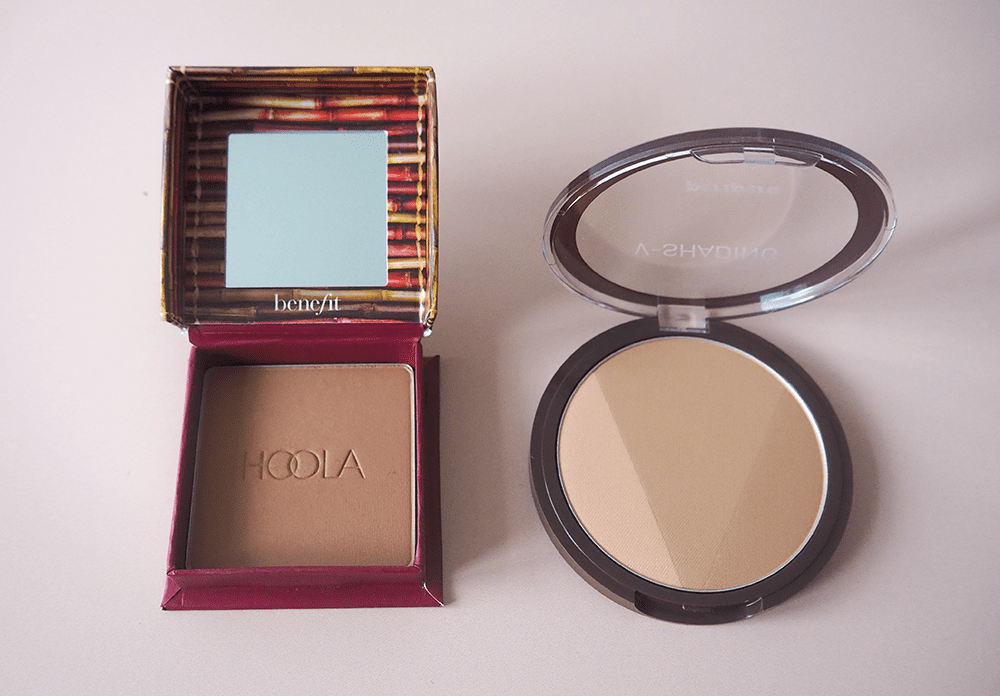 Benefit Hoola bronzer and peripera INK V Shading image 