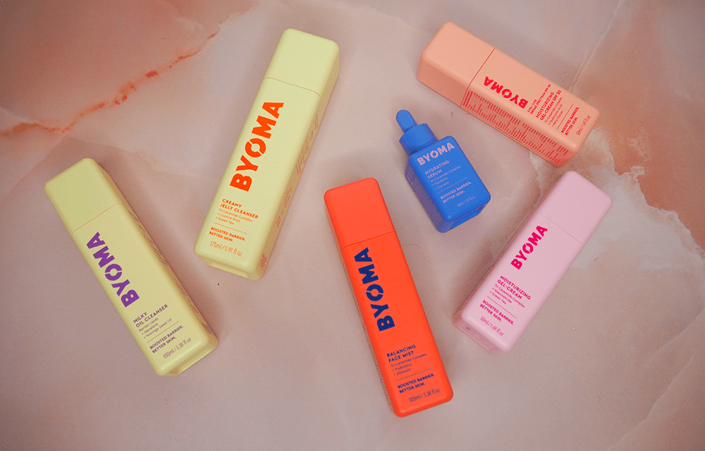 Byoma skincare products image