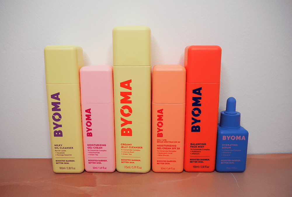 Byoma skincare products image
