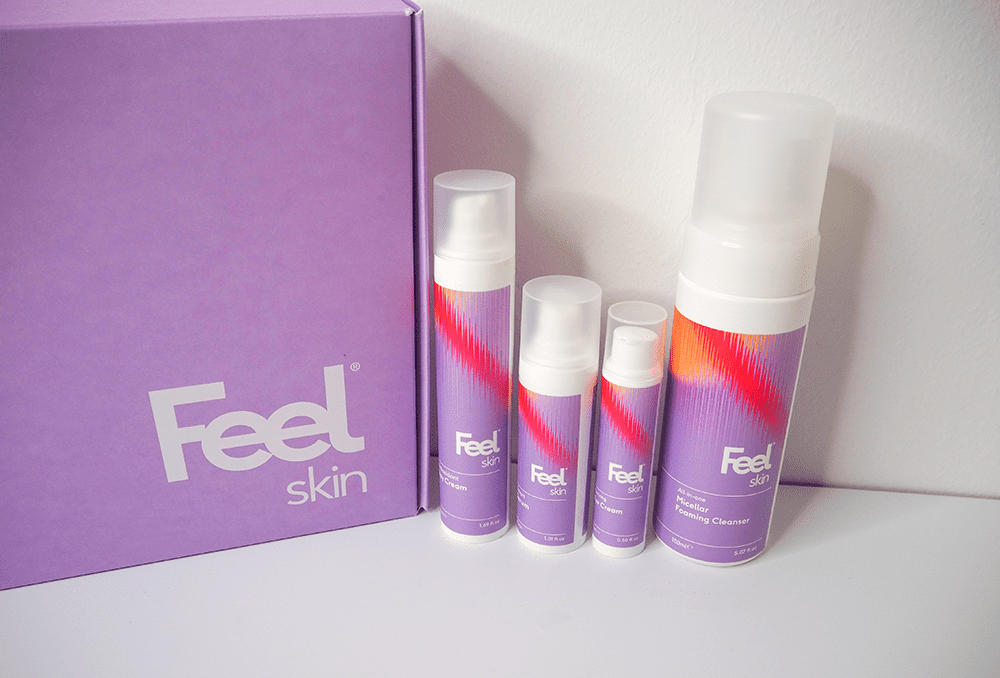 Feel skincare products image