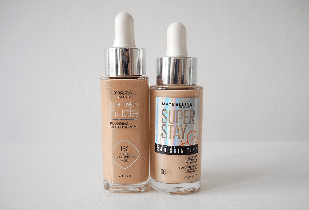 L'Oréal Paris True Match Nude Plumping Tinted Serum and Maybelline Super Stay up to 24H Skin Tint image 