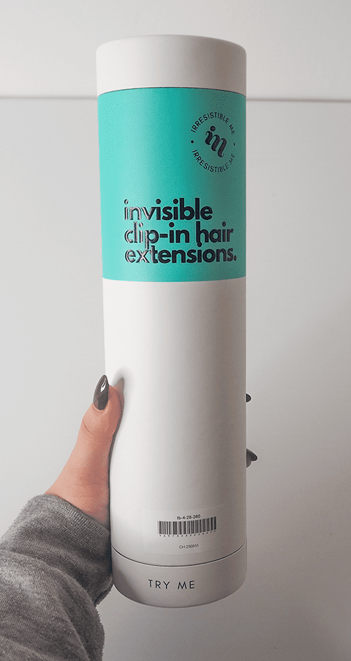 Irresistible Me invisible clip-in hair extensions image