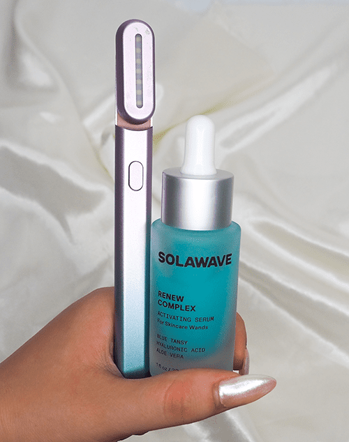 Solawave 4-in-1 Radiant Renewal Skincare Wand & Activating Serum image