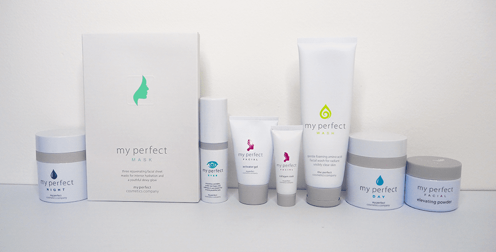The Perfect Cosmetics Company skincare products image