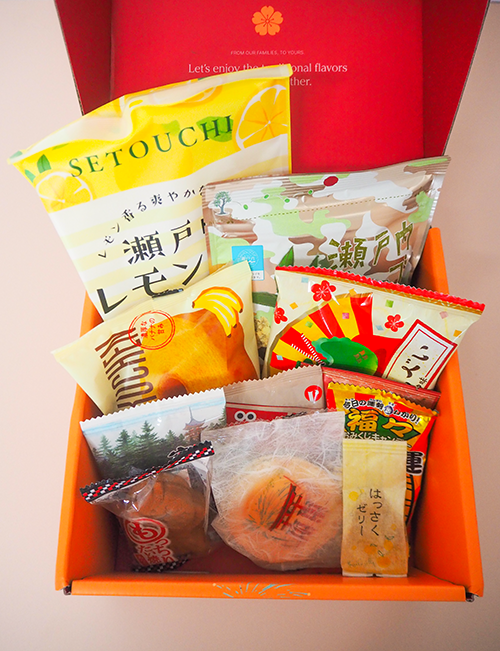 Sakuraco January 2024 snack box image