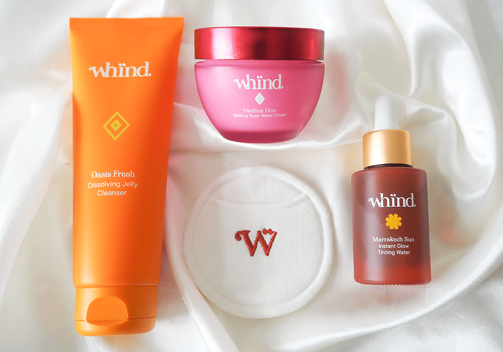 whind skincare products image