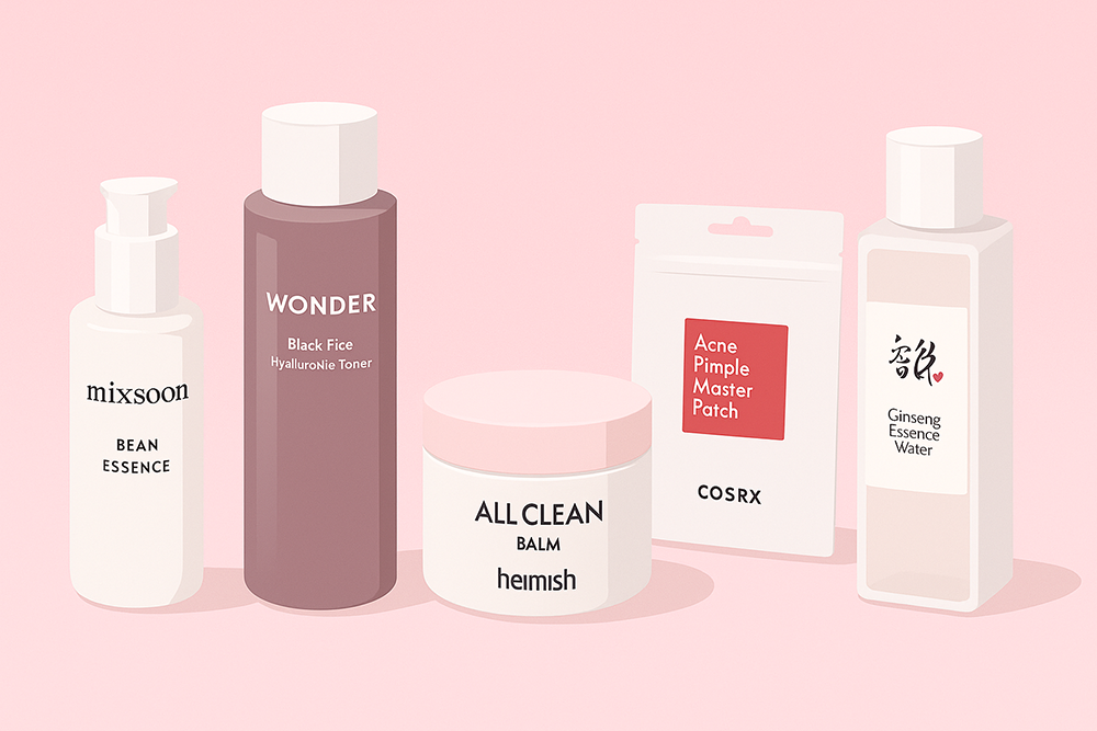 Affordable K-beauty products image