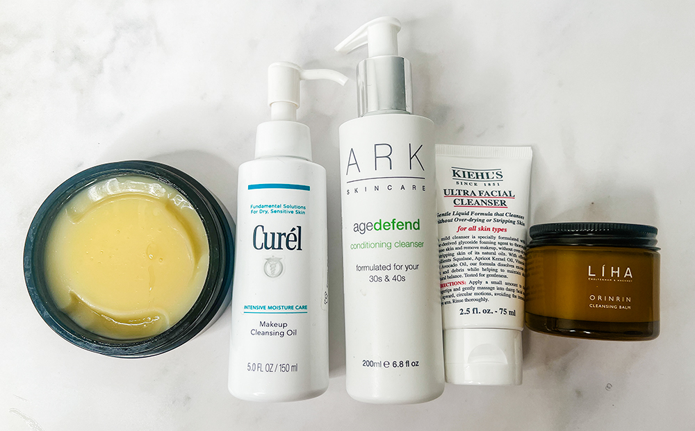 Selection of cleansers image